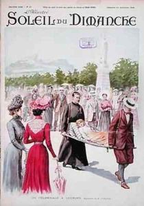 A Pilgrimage to Lourdes by Caplain, G.