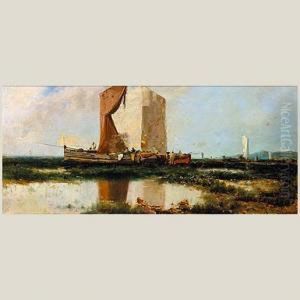Paiaje Con Barcas