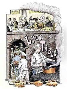 Lyon a table by Jean Coulon