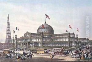 New York Crystal Palace built for World Fair in 1853 by Sydney Currie