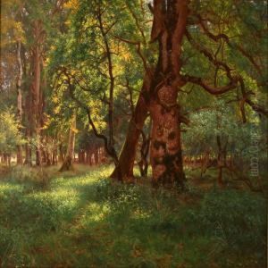 Sommerdag by Adolf Larsen