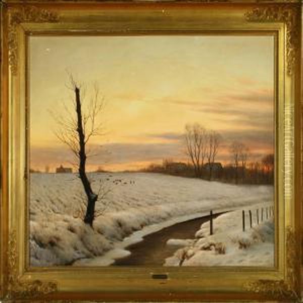 Winter Landscape With Astream - view 1