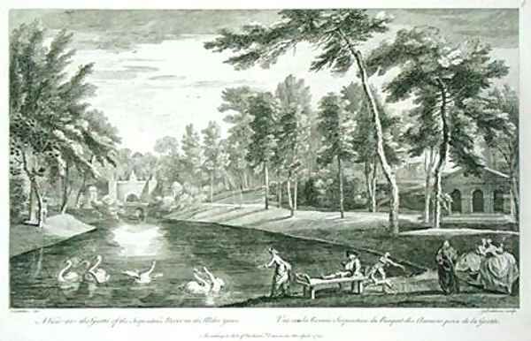 A View to the Grotto of the Serpentine River in the Alder Grove at Stowe - view 1