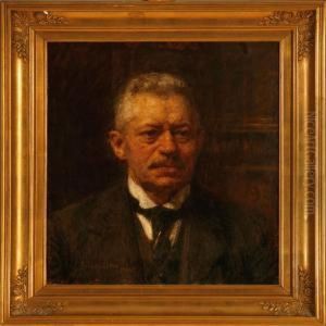 Portrait Af The Danish Founder Lauritz Rasmussen