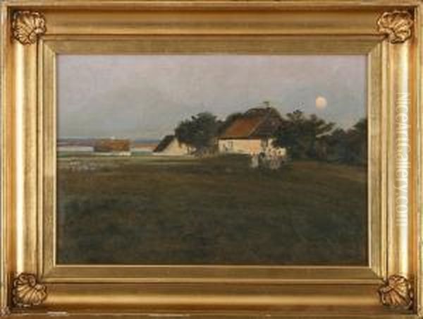 Landscape With Houses And Persons - view 1