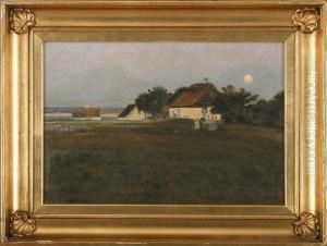 Landscape With Houses And Persons
