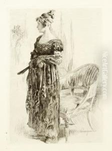 Fyra Etsningar by Carl Larsson
