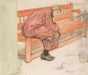 Teaterfunderingar by Carl Larsson