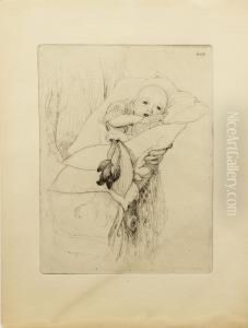Gunlog by Carl Larsson