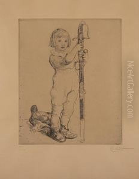 Portrait Of A Young Boy - view 1