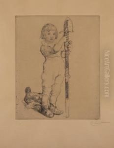 Portrait Of A Young Boy