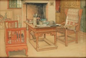 Tittut by Carl Larsson