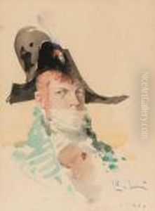 En Spratt / Un Incroyable by Carl Larsson