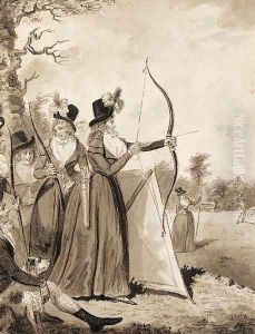 Archery by Isaac Cruikshank