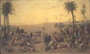 Arab Market by J. Cruciani
