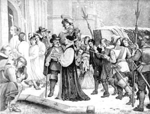 The Burial of Charles I 1600-49 at Windsor by Charles West Cope