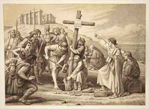 The first preaching of Christianity in Britain 2 by Charles West Cope