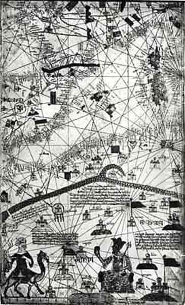 Detail from the Catalan Atlas 3 - view 1