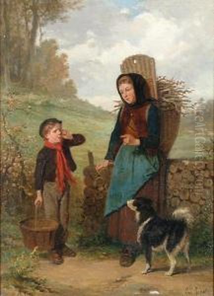 Gathering Kindling. - view 1
