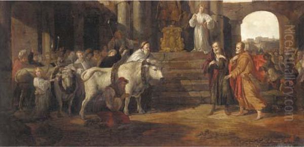 Saints Paul And Barnabas At Lystra - view 1