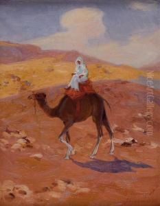 Arab Na Wielbladzie by Aleksander Laszenko