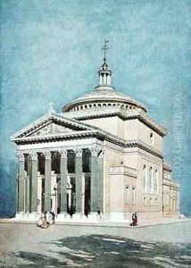 Madison Square Presbyterian Church New York City by Jules Crow