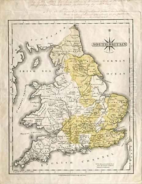 Map of Southern Britain - view 1