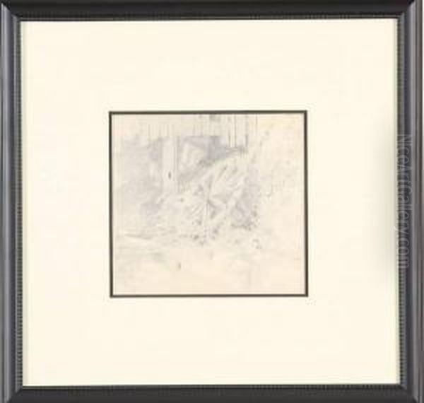 Broken Water Wheel - view 1