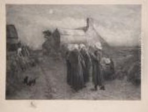 Breten Women In A Nights Procession