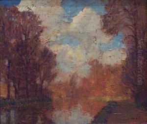 Trees By A River Trees By A River