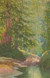 Creek, Fish Hatchery Road by Lorenzo Palmer Latimer