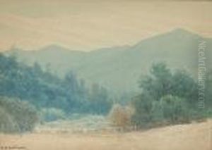 Fish Hatchery Canyon From Field Near Cleland's