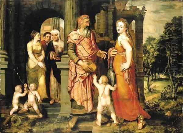 The Expulsion of Hagar - view 1
