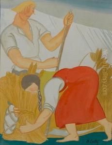 Making Hay by Michel Lattry