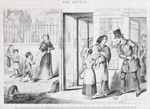 The Bottle Plate IV by George Cruikshank I