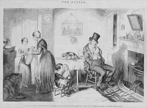The Bottle Plate II by George Cruikshank I