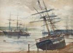 Sun Down At Bowling by Charles James Lauder
