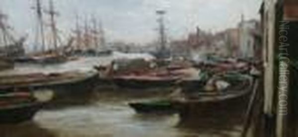 Among The Barges - view 1