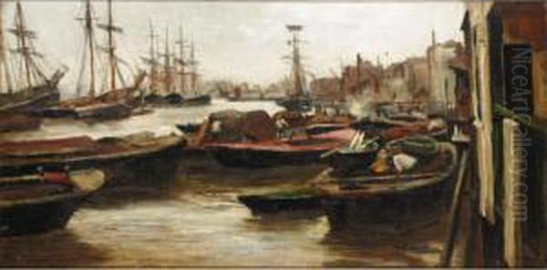 Among The Barges - view 1