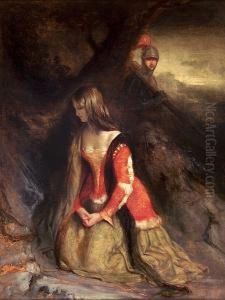 Scene From Ivanhoe by Robert Scott Lauder