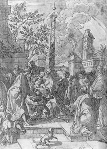 Christ among the Children by Hendrick De Clerck