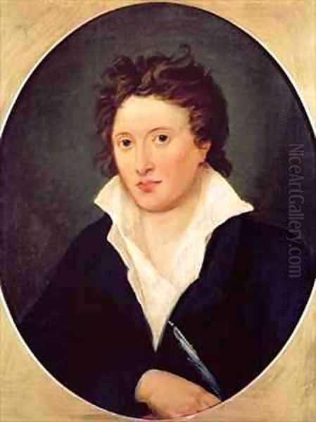 Portrait of Percy Bysshe Shelley - view 1