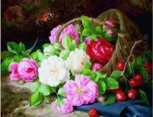 Roses Dans Un Panier