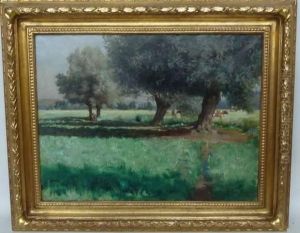 Laugee < Vaches Au Paturage > by Georges Laugee