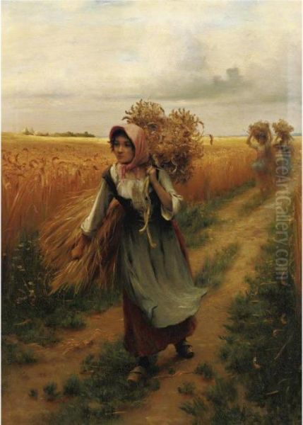 Bringing In The Harvest - view 1
