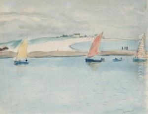 Le Port De Saint-gilles by Jean Launois