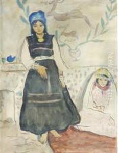 Deux Femmes Orientales by Jean Launois