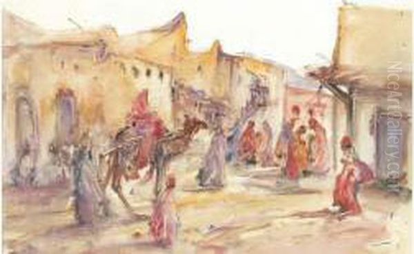Place Animee A Bou-saada . - view 1
