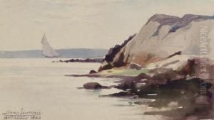 Sailing Off Gloucester Coast by Sidney Laurence