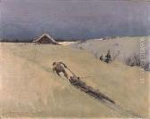 End Of The Trail by Sidney Laurence